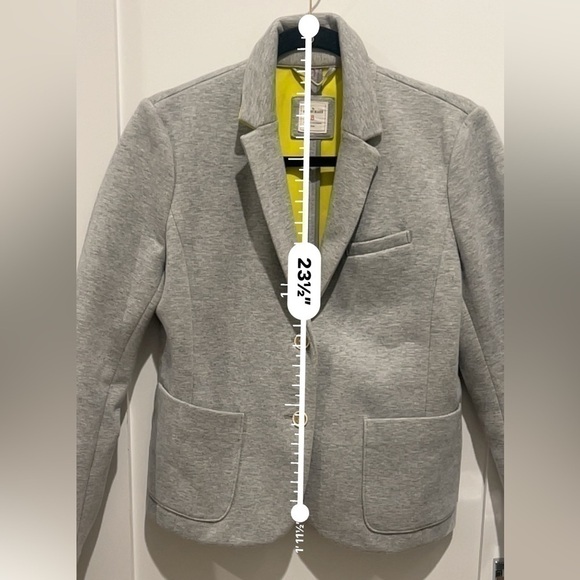 Womens Gap The Academy Blazer Size 8, Herringbone K preppy - Picture 6 of 8